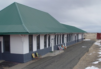 Milwauke Road Depot Harlowton MT Milwauke Road Depot Harlowton MT